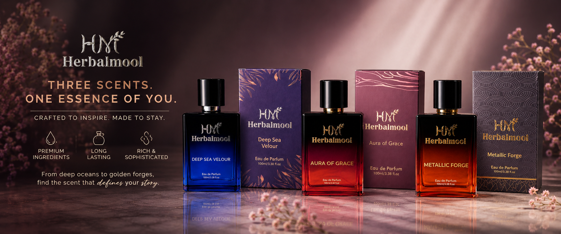 Herbalmool premium perfume collection